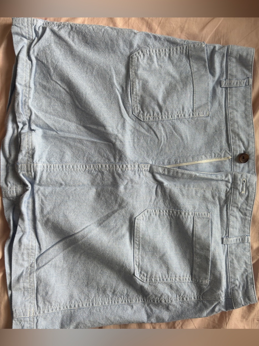 J. Crew Light Blue Denim Skirt